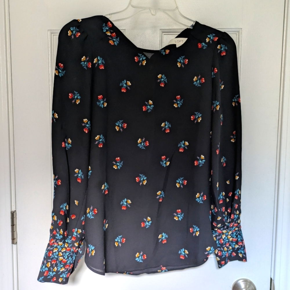 Loft Floral Blouse